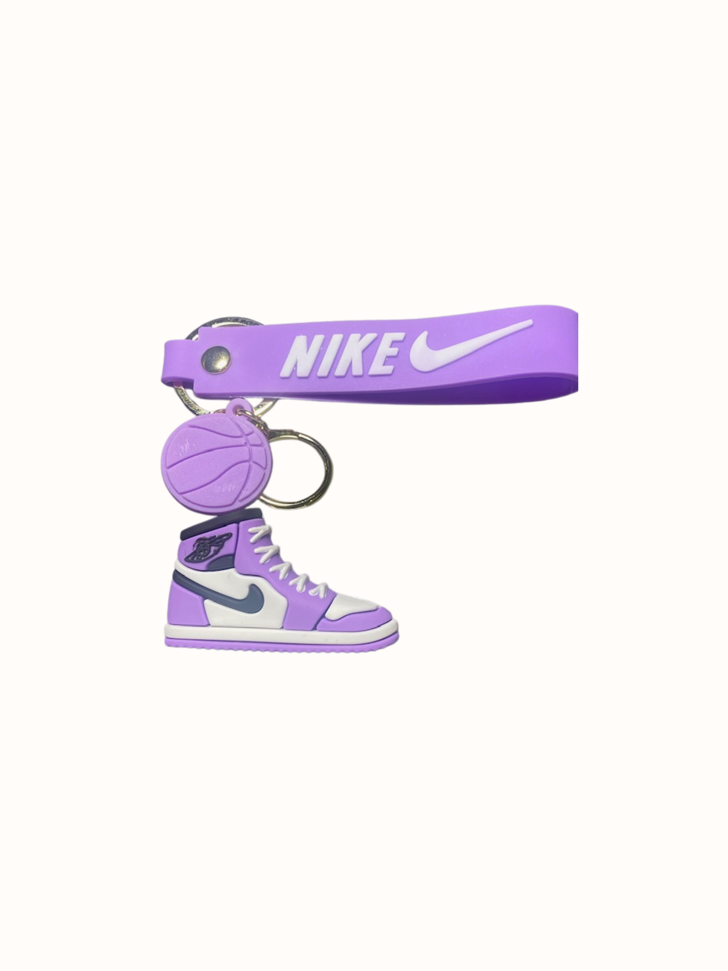 Shoe Keychain NKE Purple| Krafty As A Mother, LLC