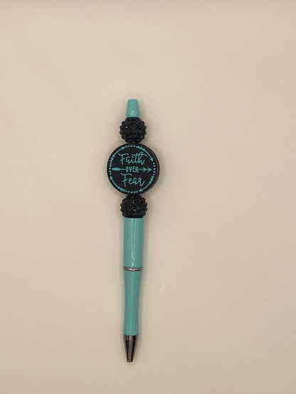 Bubblegum Beaded Pen | Krafty As A Mother