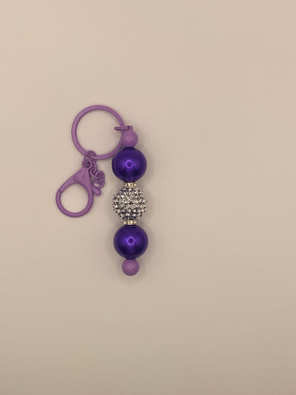 Beaded Keychain | Krafty As A Mother