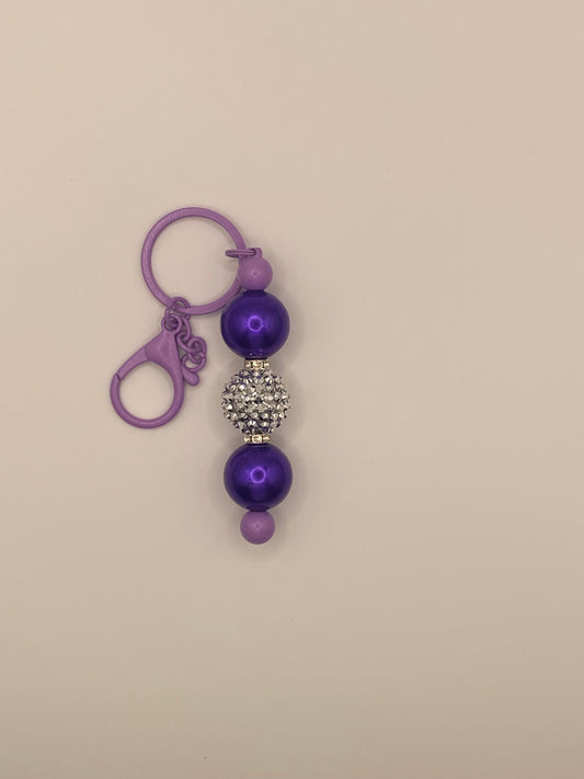 Beaded Keychain | Krafty As A Mother