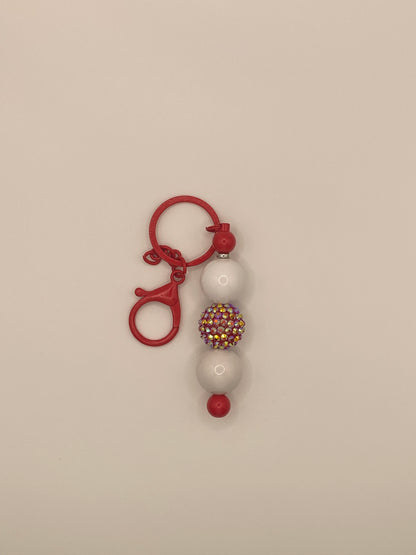 Beaded Keychain | Krafty As A Mother
