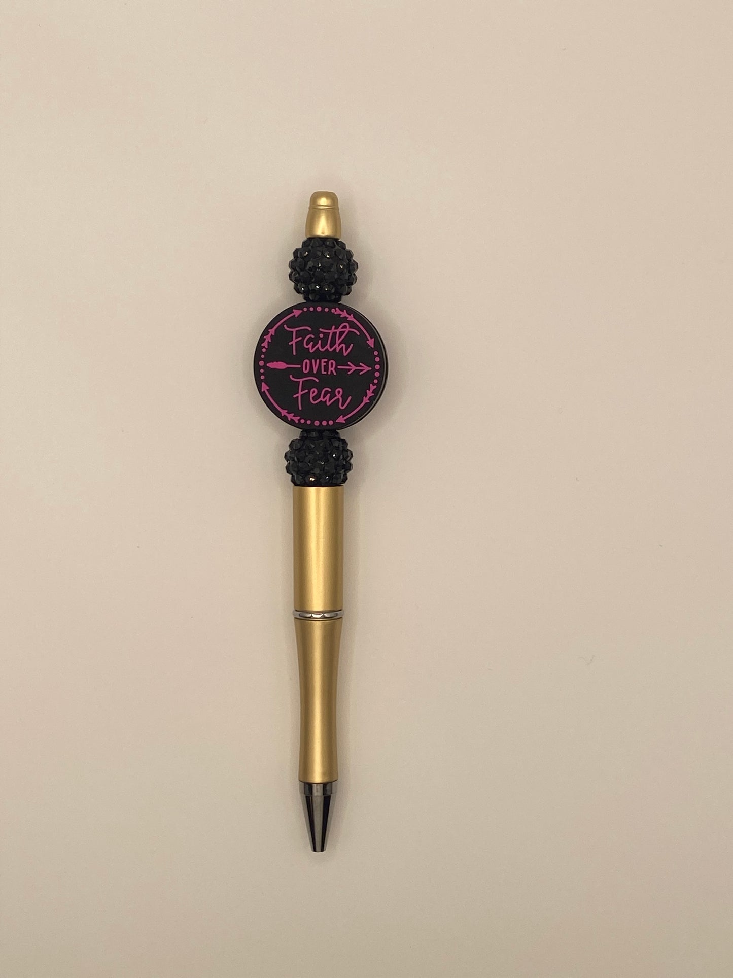 Bubblegum Beaded Pen | Krafty As A Mother