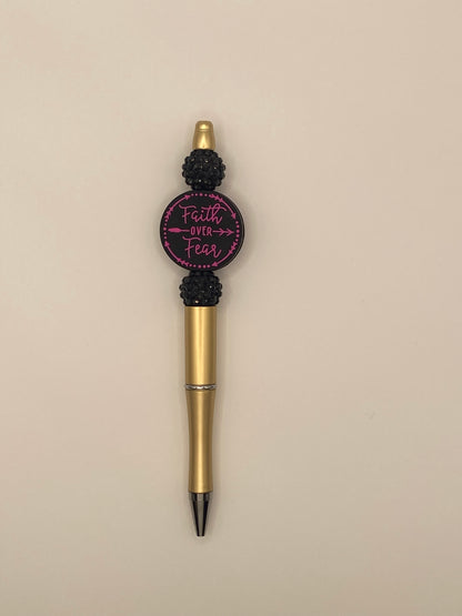 Bubblegum Beaded Pen | Krafty As A Mother