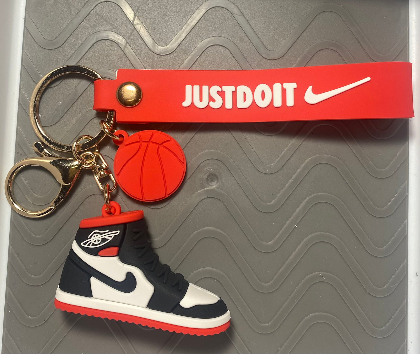 Shoe Keychain JDI| Krafty As A Mother, LLC