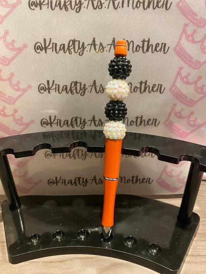 Bubblegum Beaded Pen | Krafty As A Mother