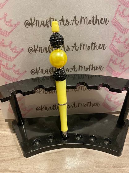 Bubblegum Beaded Pen | Krafty As A Mother