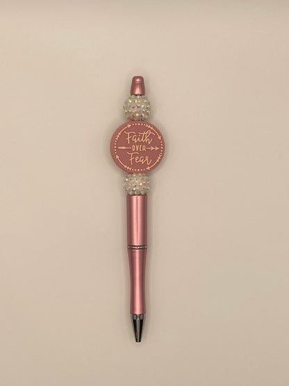 Bubblegum Beaded Pen | Krafty As A Mother