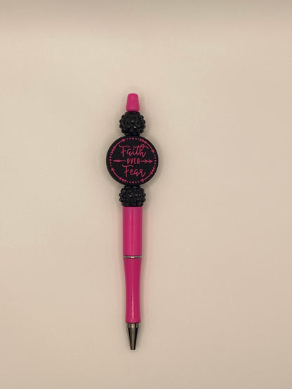 Bubblegum Beaded Pen | Krafty As A Mother