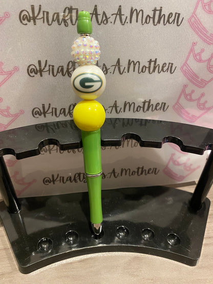 Bubblegum Beaded Pen | Krafty As A Mother
