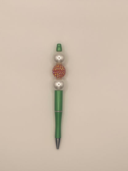 Bubblegum Beaded Pen | Krafty As A Mother