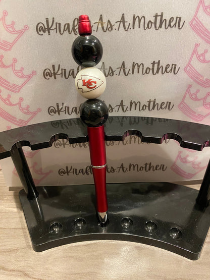 Bubblegum Beaded Pen | Krafty As A Mother
