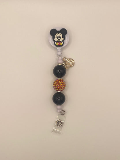 Beaded Badge Reel | Krafty As A Mother