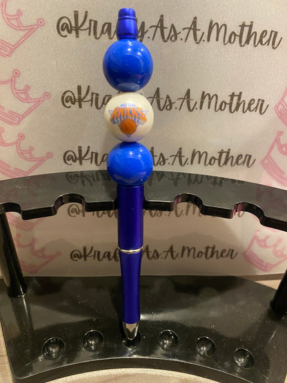 Bubblegum Beaded Pen | Krafty As A Mother