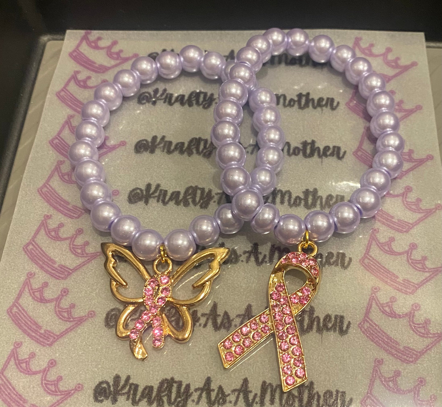 Cancer Awareness Bracelet | Krafty As A Mother