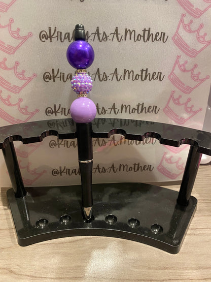 Bubblegum Beaded Pen | Krafty As A Mother